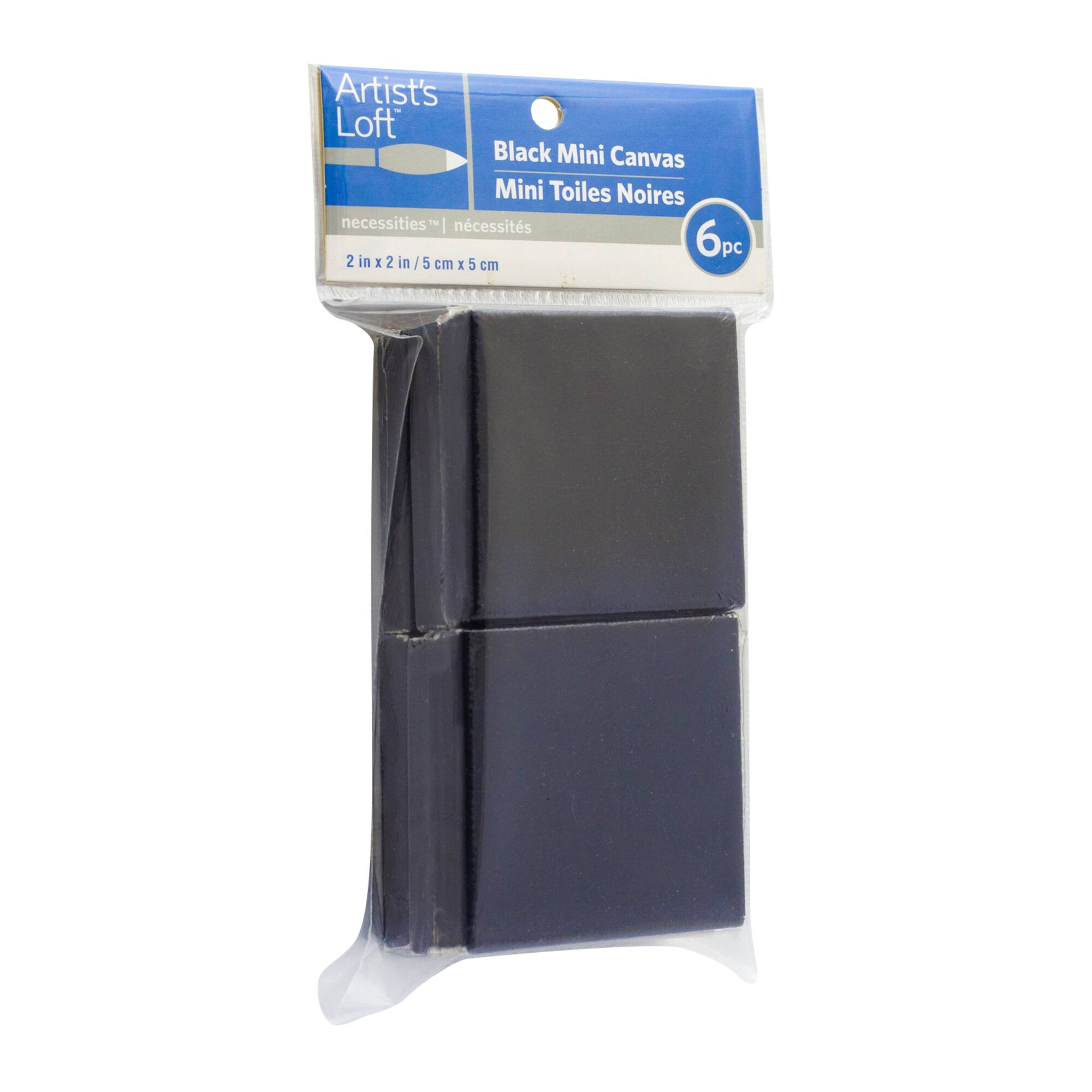 6 Pack 2" x 2" Mini Canvas by Artist's Loft™ Necessities